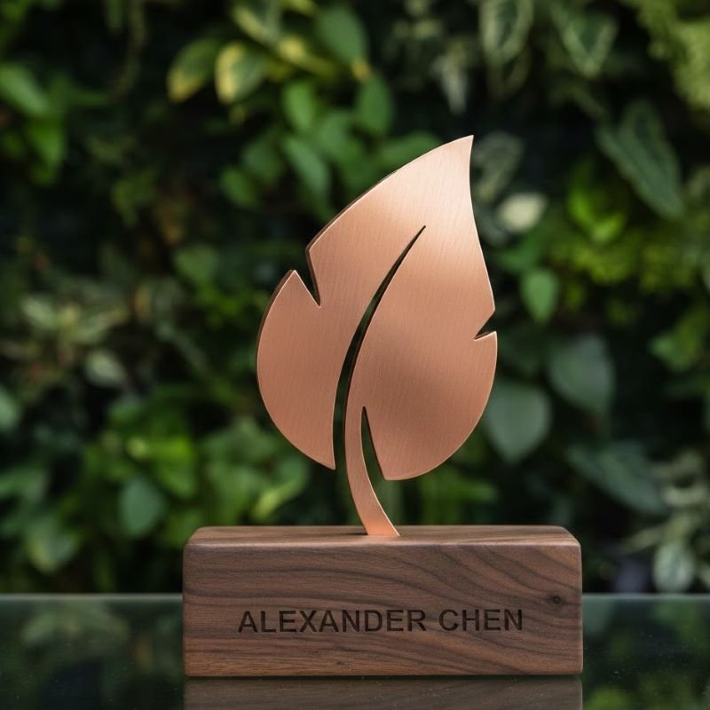 Company Logo Cutout Award