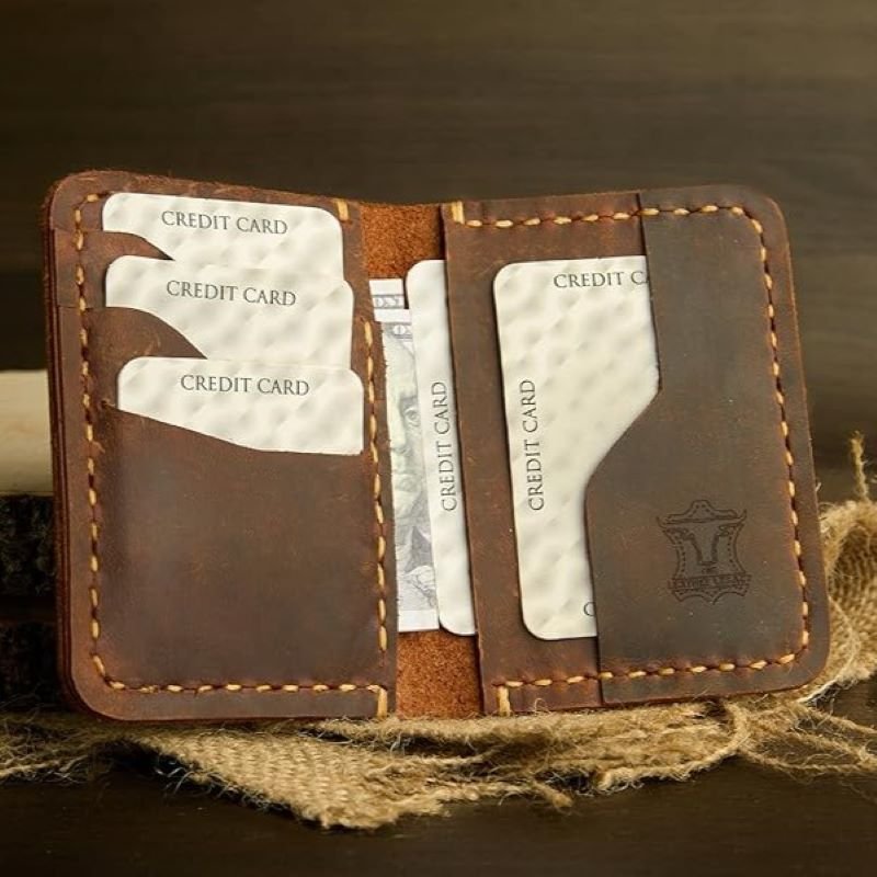 Custom Leather Card Holder