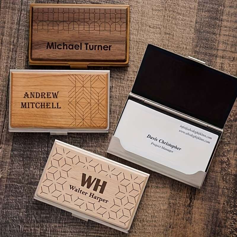 Custom Name Card Holder