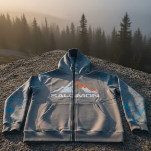 Custom Printed Zipper Hoodie