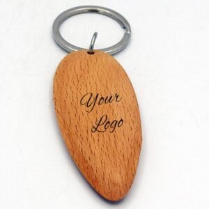 Engraved Wooden Keychain