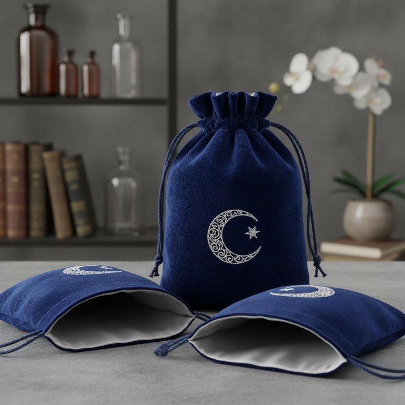 Velvet Drawstring Bag