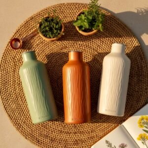 Wooden Engraved Bottle