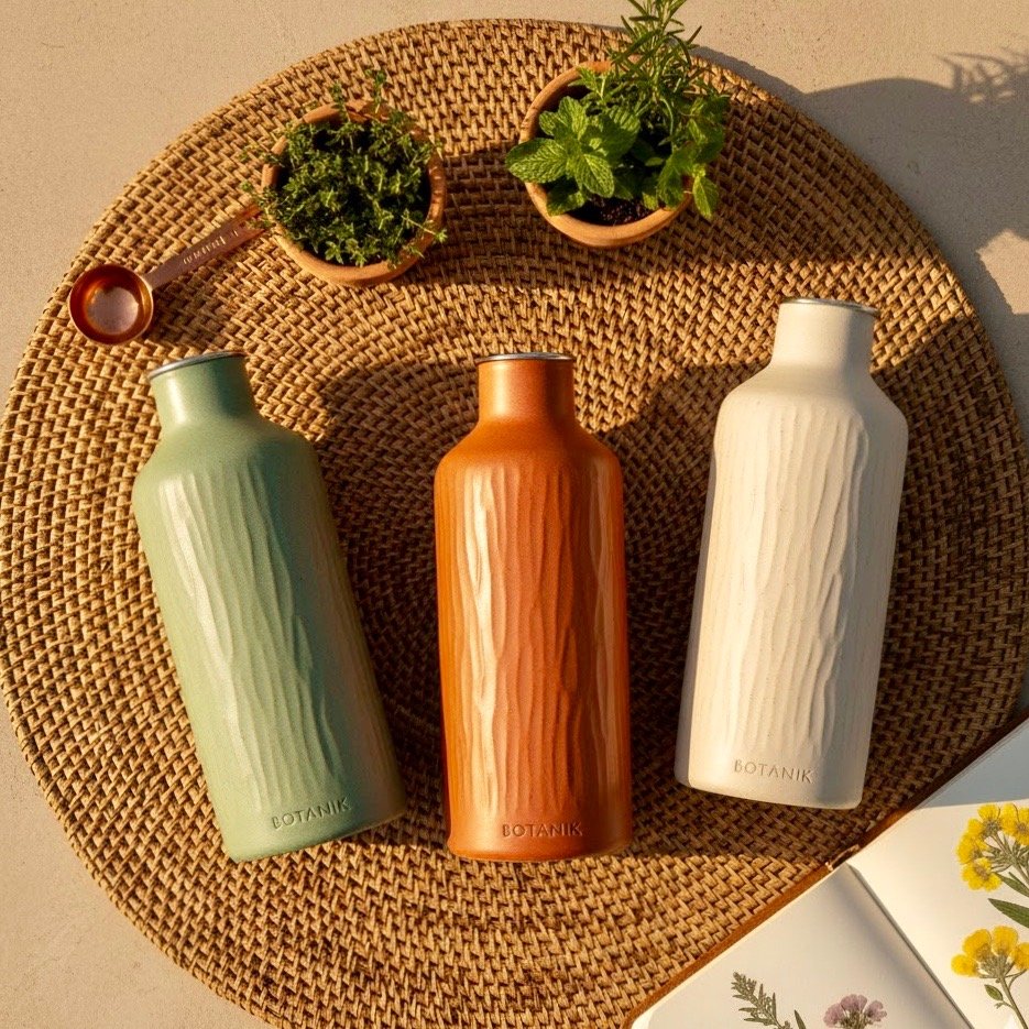 Wooden Engraved Bottle